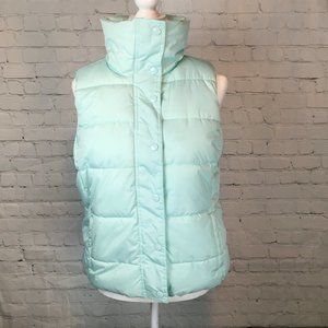 Old Navy Light Blue Winter Vest - M(US)